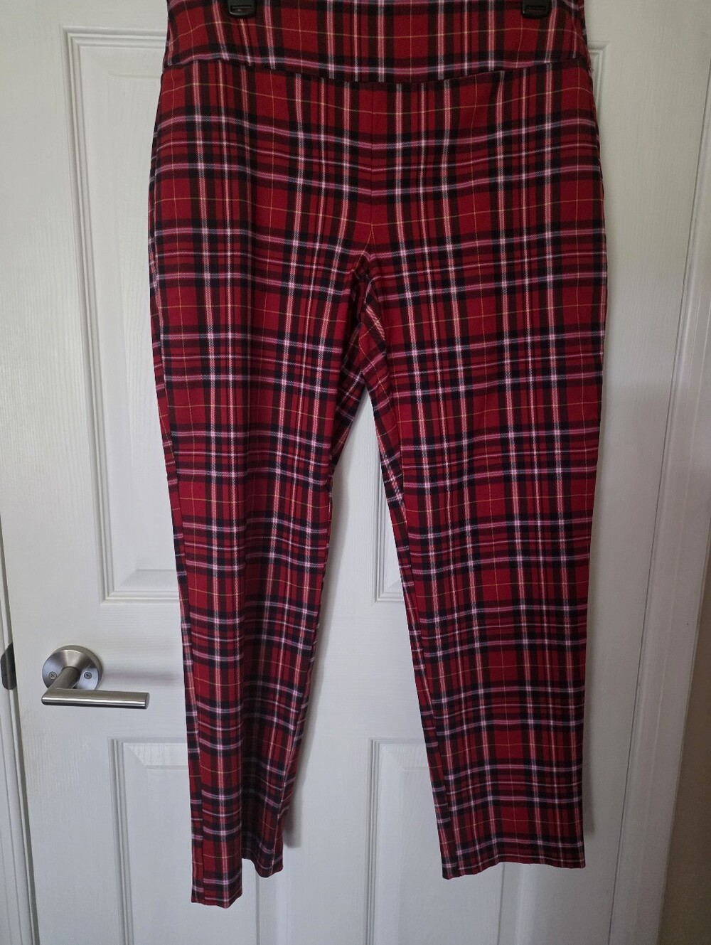 Crown & Ivy Womens Tartan Pants Size 8